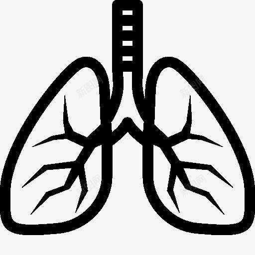 医疗肺图标png_新图网 https://ixintu.com healthcare lungs 医疗保健 肺