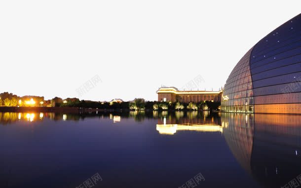 北京国家大剧院十四png免抠素材_新图网 https://ixintu.com 名胜古迹 旅游风景 著名建筑