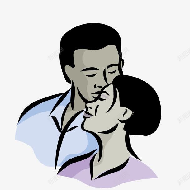 亲吻妻子额头的男子png免抠素材_新图网 https://ixintu.com 亲吻 妻子 男子 老婆大人 额头