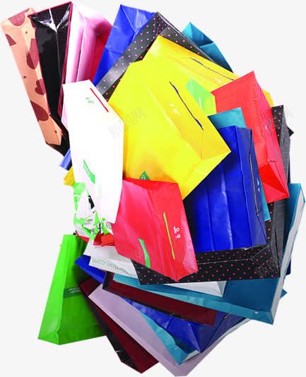 彩色环保购物袋png免抠素材_新图网 https://ixintu.com 彩色 环保 设计 购物