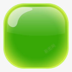 扁平创意绿色游戏框矢量图素材