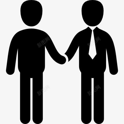 商人握手图标png_新图网 https://ixintu.com 人 协议 合同 商人 商人谈判 商务面谈 握手