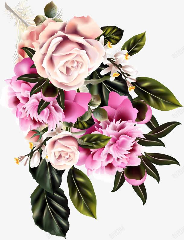玫瑰花朵png免抠素材_新图网 https://ixintu.com 植物 玫瑰花 玫瑰花卉 玫瑰装饰图 花卉 花朵 花束