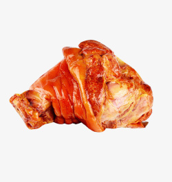 红烧蹄髈实物猪肘子高清图片