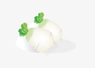 白萝卜png免抠素材_新图网 https://ixintu.com 卡通 萝卜 食物