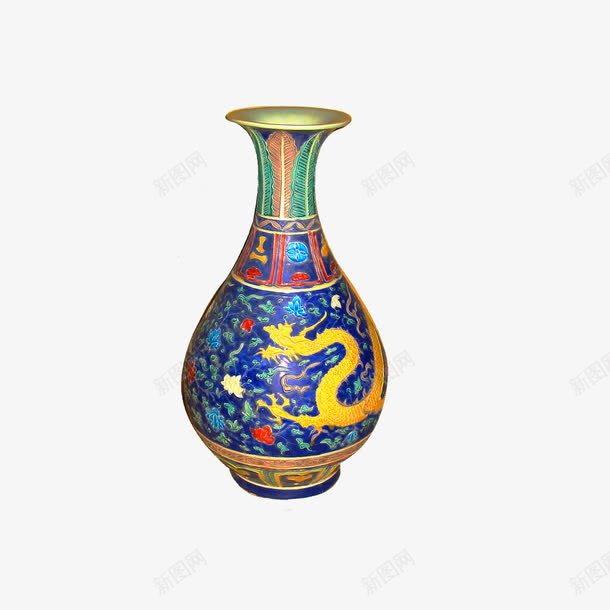 瓷瓶png免抠素材_新图网 https://ixintu.com 中国风 瓷器 瓷瓶 装饰摆设