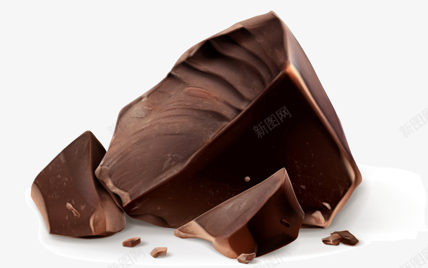 碎巧克力矢量图ai免抠素材_新图网 https://ixintu.com 卡通巧克力 巧克力 矢量巧克力 碎巧克力 矢量图
