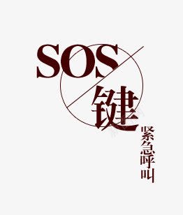 SOS按键png免抠素材_新图网 https://ixintu.com SOS 按键 效果字 紧急呼叫