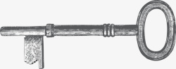 生锈的钥匙笔刷生锈的金属古代钥匙高清图片