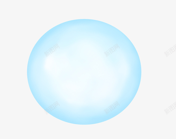 蓝色泡泡png免抠素材_新图网 https://ixintu.com 泡泡 蓝色 装饰图案