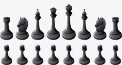 智力象棋国际象棋高清图片