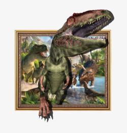澧按鐢3D恐龙高清图片