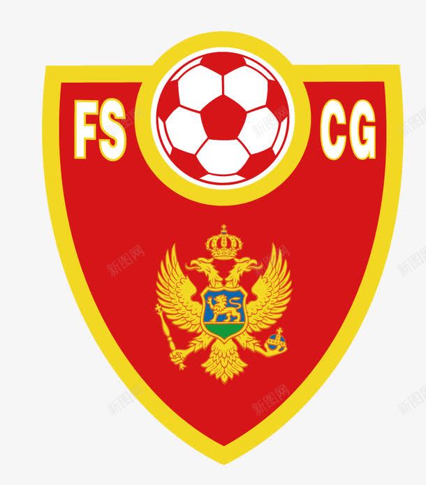 黑山国家队图标png_新图网 https://ixintu.com logo 矢量标志 队徽