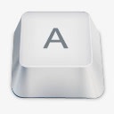 a白色键盘按键素材
