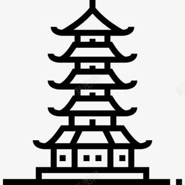 Pagoda图标图标