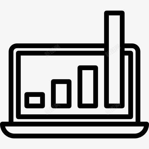 笔记本电脑图标png_新图网 https://ixintu.com 电子 笔记本 统计 计算 计算机技术