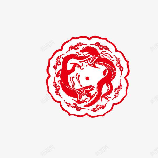 花纹底纹红色装饰中国风png免抠素材_新图网 https://ixintu.com 中国风 红色 花纹底纹 装饰