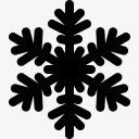 黑色雪花图标标签png_新图网 https://ixintu.com 图标 标签 雪花 黑色