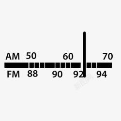 调频收音机收音机调频图标高清图片