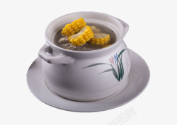 玉米炖骨汤素材