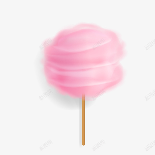 粉色棉花糖png免抠素材_新图网 https://ixintu.com 卡通棉花糖 甜食 粉色棉花糖 背景装饰