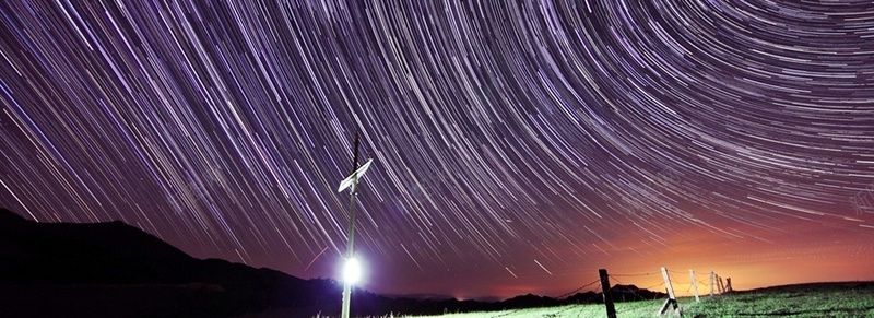 星轨星空星空烂漫海报背景