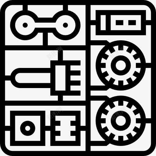 试剂盒图标png_新图网 https://ixintu.com 工业机器人 工具套件