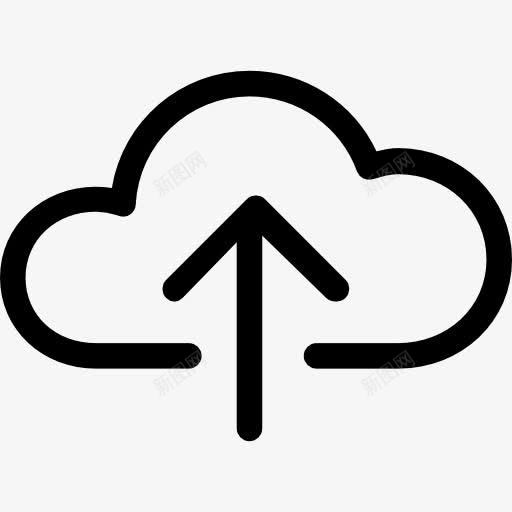 上传图标png_新图网 https://ixintu.com 上传 云存储 云计算 多媒体 工具和用具 数据存储 箭头