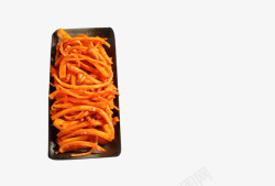 萝卜丝粑粑菜美味的萝卜咸菜高清图片