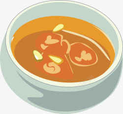 汤鲜味美锅里的美汤高清图片