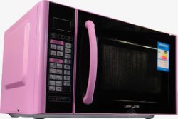 粉色家用微波炉活动素材