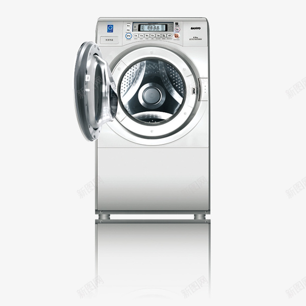 滚筒洗衣机psd免抠素材_新图网 https://ixintu.com 洗衣机 洗衣机免费下载 电器 装饰
