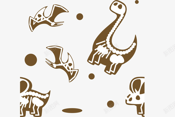 化石剪影png免抠素材_新图网 https://ixintu.com 侏罗纪恐龙 剪影 化石 大型恐龙 恐龙 恐龙剪影