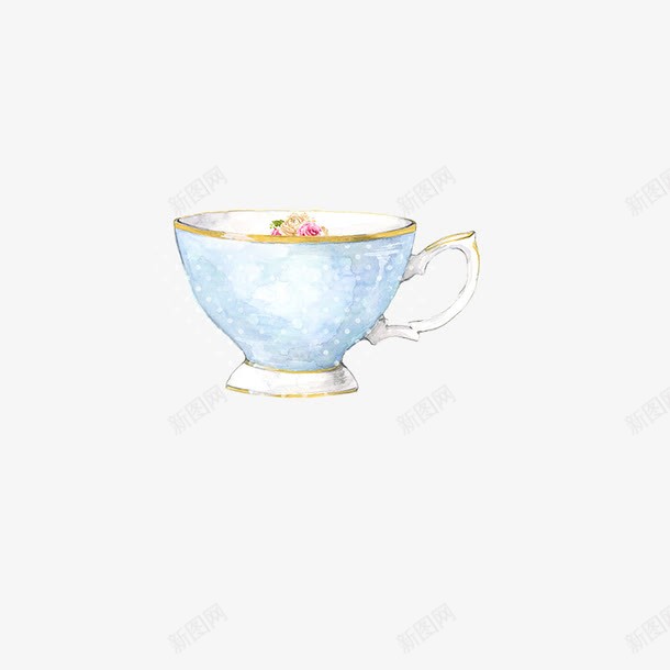玫瑰茶壶下午茶png免抠素材_新图网 https://ixintu.com 下午茶唯 水彩 玫瑰茶壶 美手绘