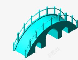 建筑建模3d建模小桥高清图片