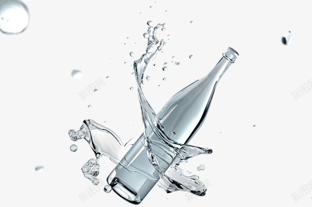 瓶子玻璃瓶png免抠素材_新图网 https://ixintu.com 包装 包装瓶 玻璃瓶 瓶子 瓶子设计 精美 设计