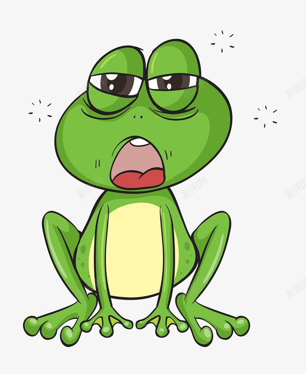 卡通眯眼张嘴的青蛙png免抠素材_新图网 https://ixintu.com 两栖类动物 体外受精 卡通青蛙 手绘青蛙 眯眯眼 蛙科 蝌蚪 跳跳蛙