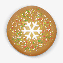 圣诞饼干圆形图标png_新图网 https://ixintu.com christmas cookie round xmas 圣诞节 轮 饼干