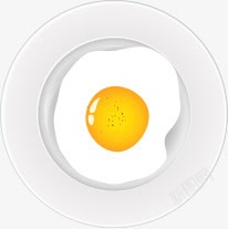 鸡蛋荷包蛋素材