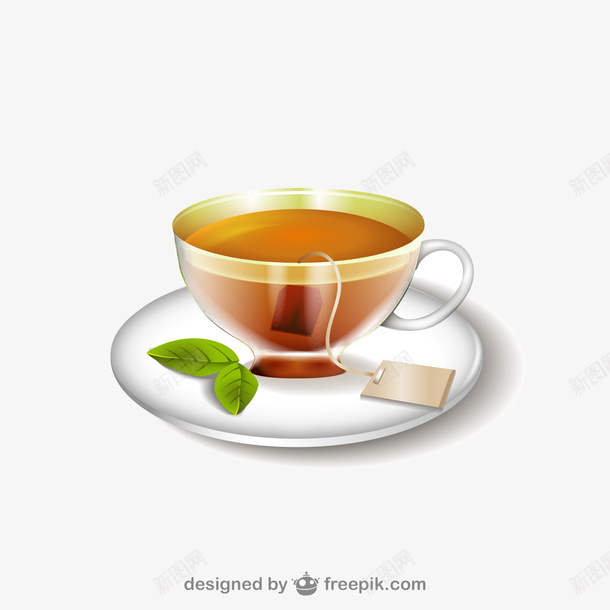 精美绿茶与茶杯背景psd免抠素材_新图网 https://ixintu.com 精美绿茶 精美茶杯 茶托 茶杯背景