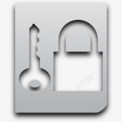 keysMIME应用PGP钥匙nouve侏儒灰色图标高清图片