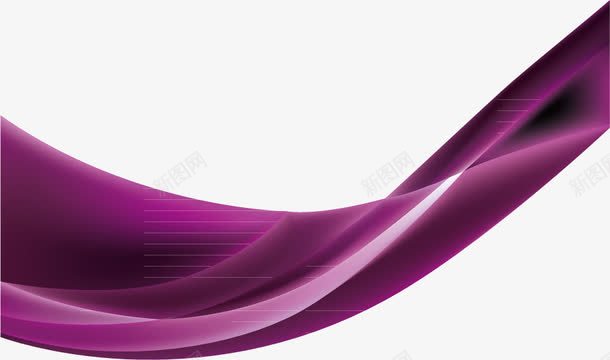 紫色科技线条背景png免抠素材_新图网 https://ixintu.com 几何 抽象 科技 紫色 线条