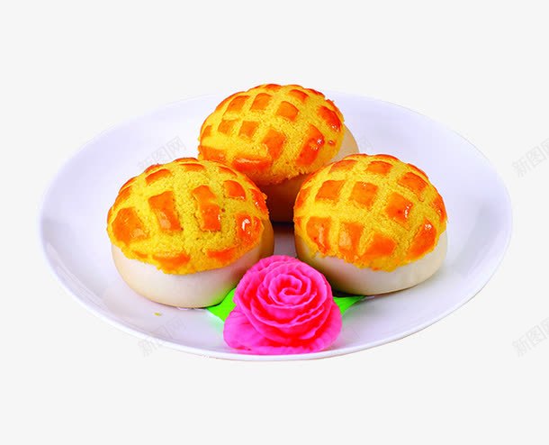 美味菠萝包png免抠素材_新图网 https://ixintu.com 港式菠萝包 美食 菠萝包 西点 面包