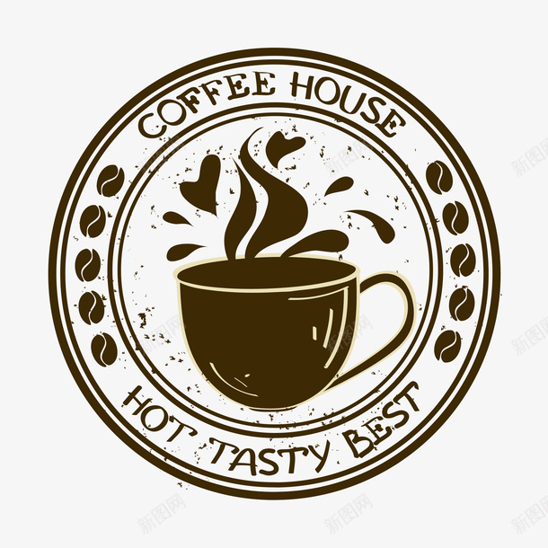 复古做旧咖啡图标元素png免抠素材_新图网 https://ixintu.com 做旧 咖啡 咖啡伴侣 咖啡图标 图标设计 复古风格 高清