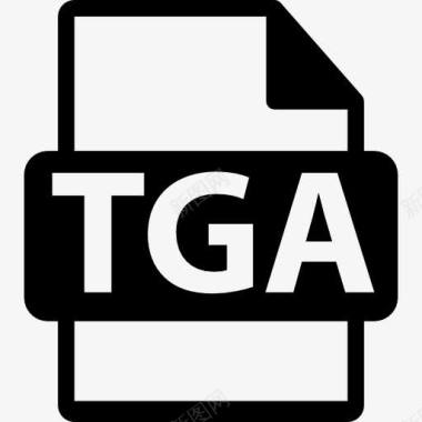 TGA文件格式图标图标