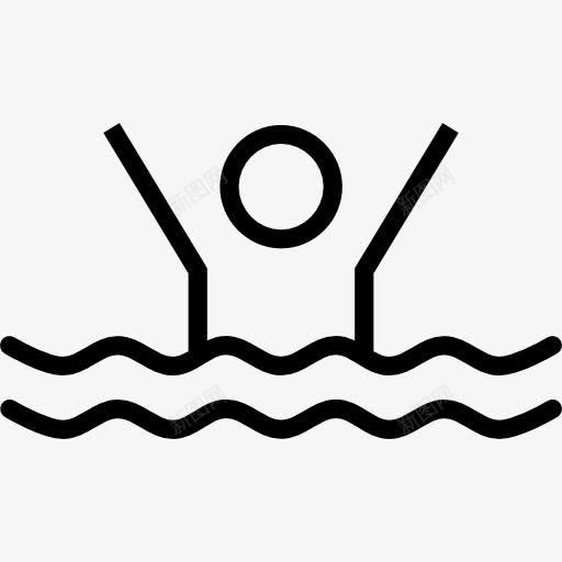 游泳池图标png_新图网 https://ixintu.com 体育 体育竞赛 夏季奥运会 水 游泳池