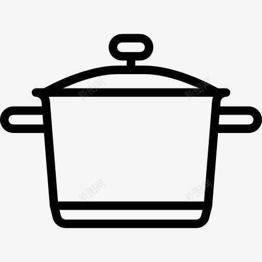 潘图标png_新图网 https://ixintu.com 工具和器具 平底锅 汤 烹饪锅 煮 食品