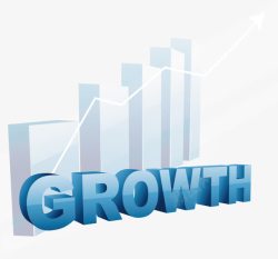 growth增长的箭头高清图片