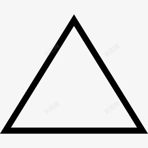 三角形的轮廓变图标png_新图网 https://ixintu.com 三角形 三角形的变体 三角形的轮廓 形状