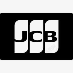 支付卡JCB支付卡的标志图标高清图片